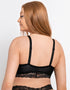 Curvy Kate Twice the Fun Reversible Non-Wired Bralette Black/Pink