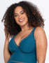 Curvy Kate First Class Multiway Plunge Swimsuit Deep Teal