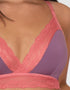 Curvy Kate Twice the Fun Reversible Non-Wired Bralette Pink/Purple