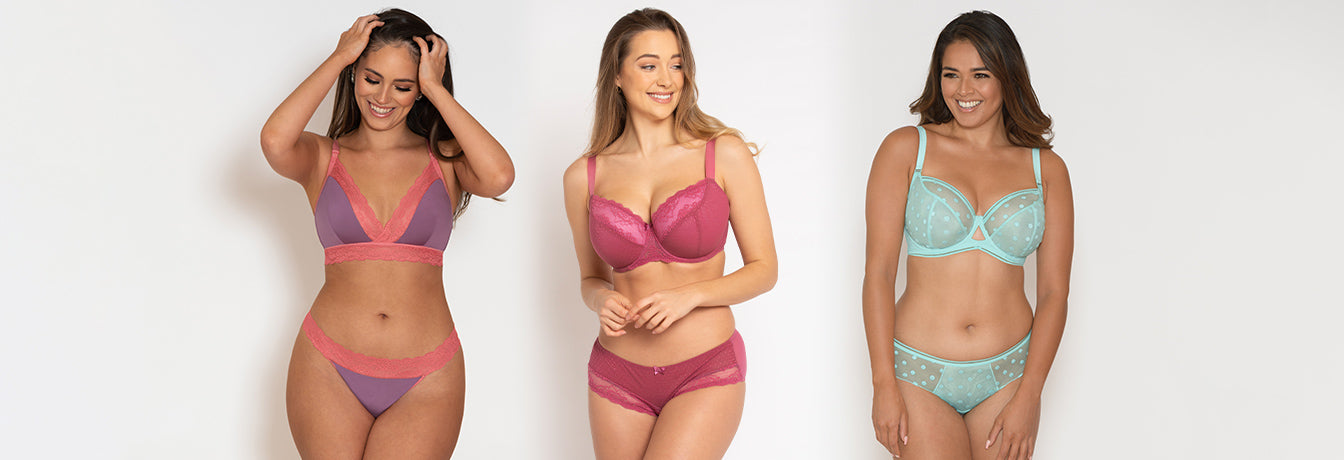 cute spring lingerie for fuller busts