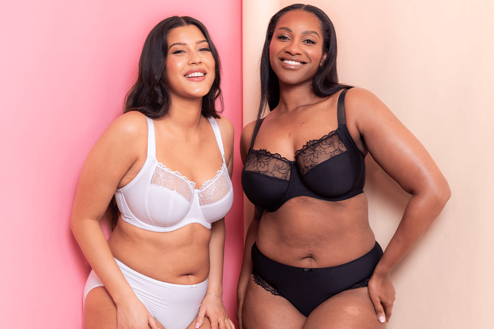 Flirtelle Swirl Black and White