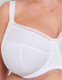 Adella Aurae Cotton Full Cup Side Support Bra White