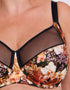 Adella Athena Aura Full Cup Side Support Bra Autumn Floral Print