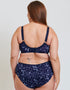 Adella Kin Aura Full Brief Navy Floral Print