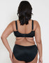 Adella Athena Non-Wired Full Cup Side Support Bra Black