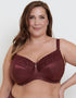 Adella Athena Full Cup Side Support Bra Merlot