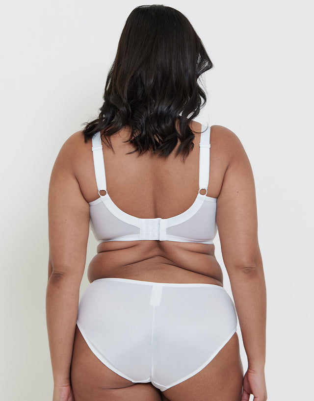 Adella Athena Full Cup Side Support Bra White