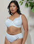 Adella Athena Full Cup Side Support Bra White