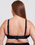 Adella Calypso Plunge Bikini Top Black