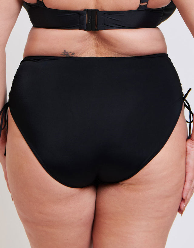 Adella Calypso High Waist Bikini Brief Black