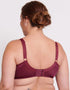 Adella Hera Full Plunge Bra Oxblood