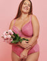Adella Hera Full Plunge Bra Rose Pink