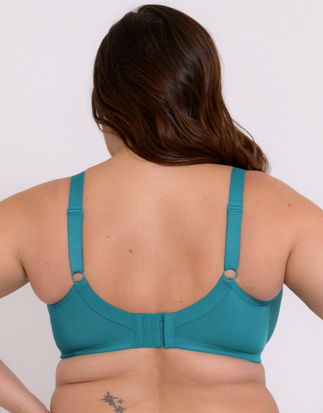 Adella Hera Full Plunge Bra Tropical Blue
