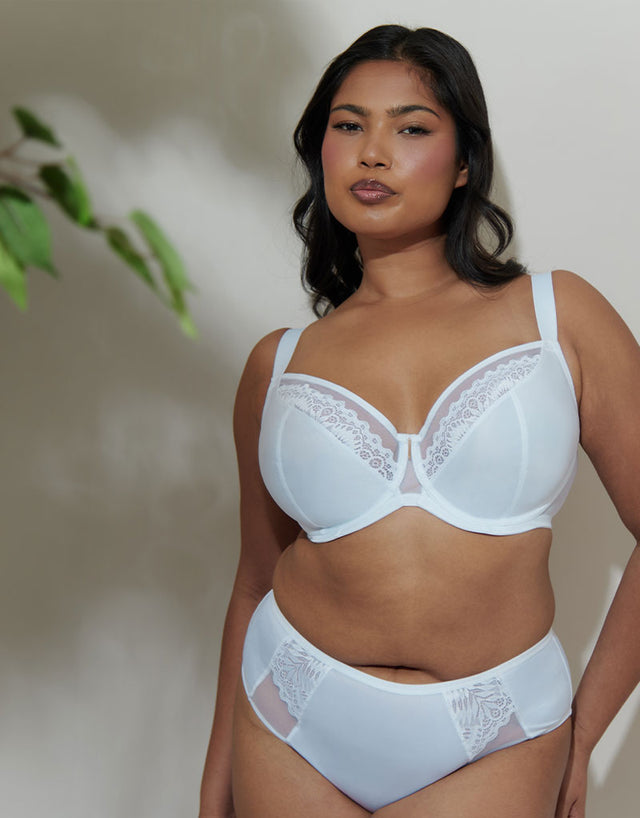 Adella Kin Full Brief White