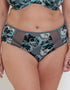 Adella Kin Aura Full Brief Blue Floral Print