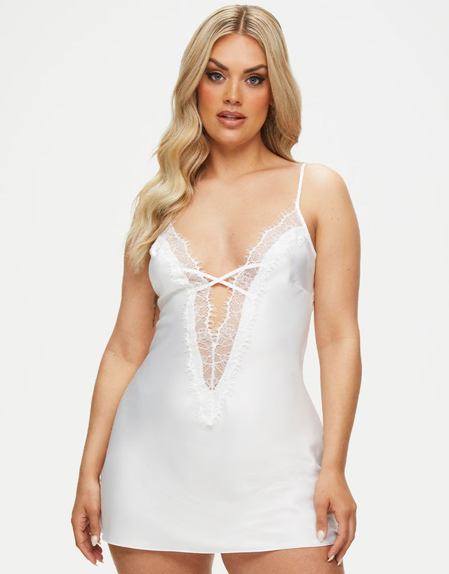 Ann Summers Cherryann Sustainable Chemise Ivory