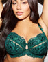 Ann Summers Endless Attraction Balcony Bra Dark Green