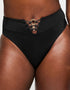 Ann Summers Miami Dreams High Waist Bikini Brief Black