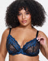 Ann Summers Sexy Lace Plunge Bra Black/Blue