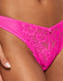 Ann Summers Sexy Lace Brazilian Brief Bright Pink