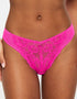 Ann Summers Sexy Lace Brazilian Brief Bright Pink