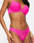 Ann Summers Sexy Lace Brazilian Brief Bright Pink