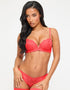 Ann Summers Sexy Lace Brazilian Brief Coral
