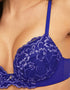 Ann Summers Sexy Lace Padded Plunge Bra Dark Purple/Lilac