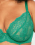 Ann Summers Sexy Lace Plunge Bra Vivid Green