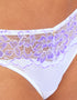 Ann Summers Sexy Lace Thong White/Lilac