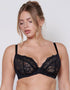 Ann Summers Sexy Lace Plunge Bra Black