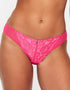 Ann Summers Sexy Lace Brazilian Brief Dark Pink