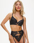 Ann Summers Undisputed Padded Plunge Bra Black