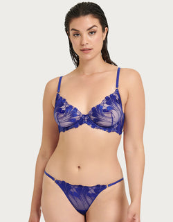 Bluebella Colette Plunge Bra Blue