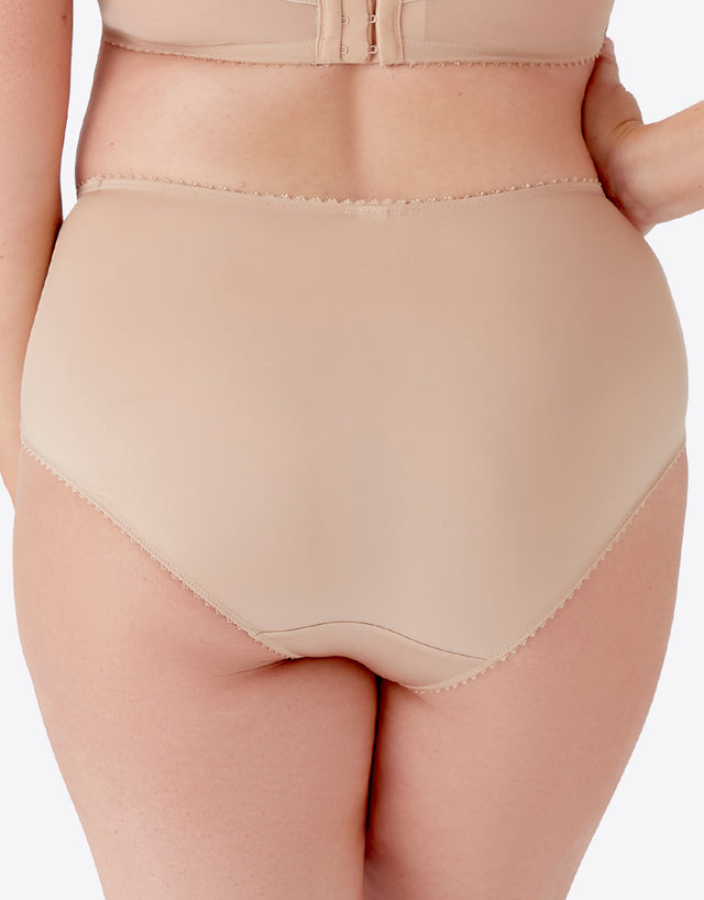 Berlei Embrace Midi Brief Beige