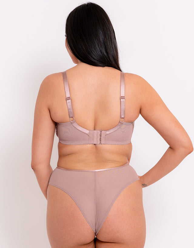 Curvy Kate Amaze Balcony Side Support Bra Mink
