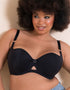 Curvy Kate Boost Me Up Padded Balcony Bra Black