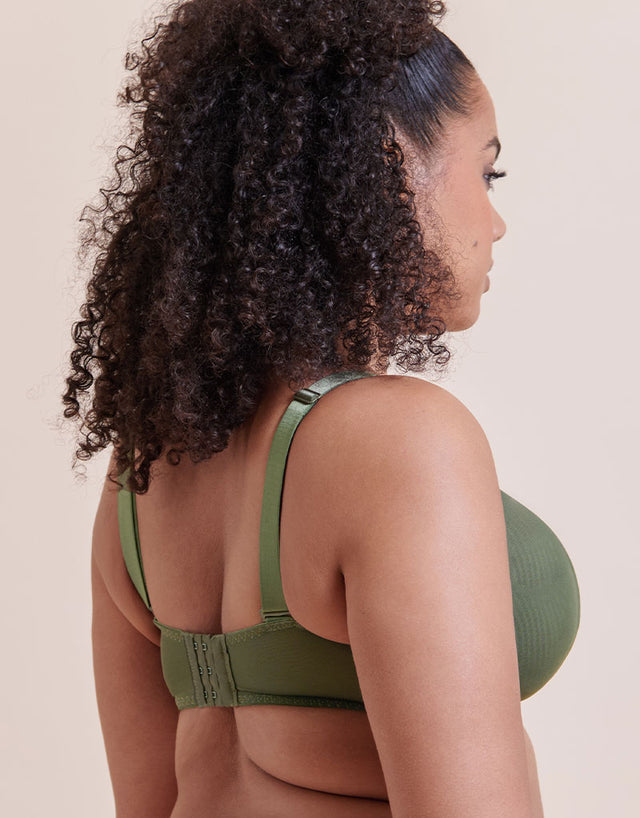 Curvy Kate Cool Cat Scooped Multiway Balcony Bra Fern Green