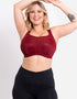 Curvy Kate Everymove Wired Multiway Sports Bra Beet Red/ Coral