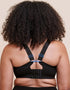 Curvy Kate Everymove Wired Multiway Sports Bra Black/Blue Print