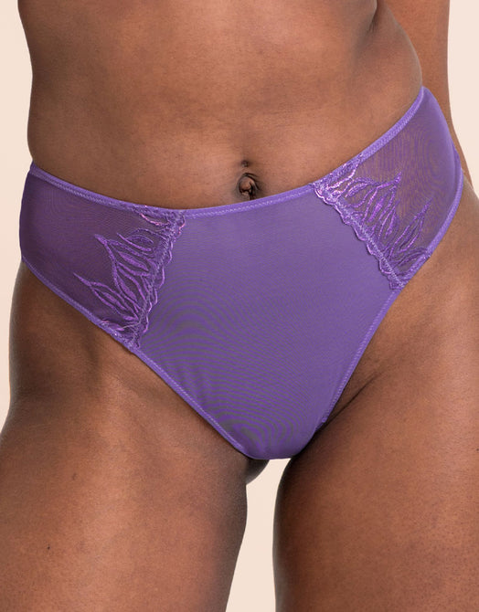 Curvy Kate Flare Deep Thong Amethyst Purple