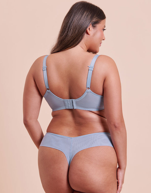 Curvy Kate Flare Full Plunge Side Support Multiway Bra Powder Blue