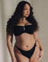 Curvy Kate Flora Tanga Black