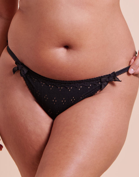 Slip Brésilien Curvy Kate Viola - Coupe Basse En Dentelle - Taille S/UK 12 - Neuf Avec étiquettes