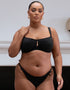 Curvy Kate Flora Balcony Bra Black