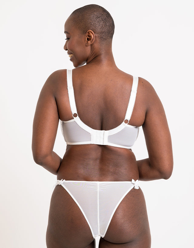 Curvy Kate Flora Balcony Bra White
