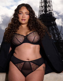 Curvy Kate Happy Hour Balcony Bra Black