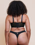 Curvy Kate Hey Girls Thong Black/Latte