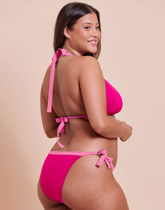 Curvy Kate Ibiza String Bikini Brief Pink
