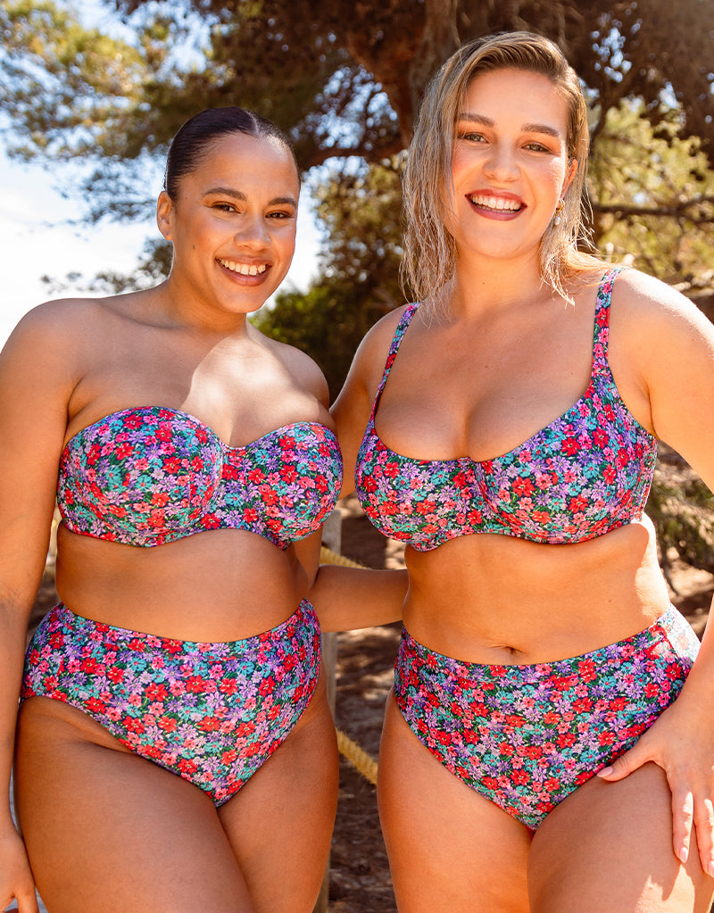 Piece High Waisted Bikini Best For What Body Type Rectangle Body